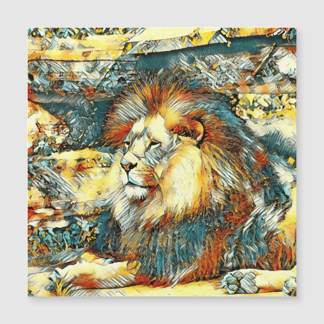 AnimalArt_Lion_033 (Voorkant)