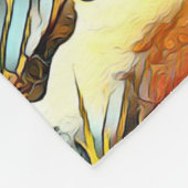 AnimalArt_Lion_033 Fleece Deken (Hoek)
