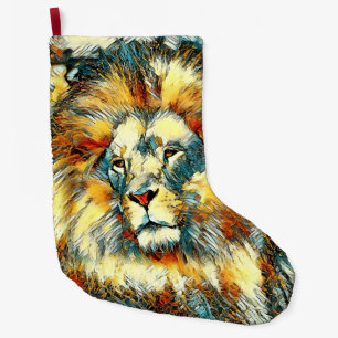 AnimalArt_Lion_07 Grote Kerstsok
