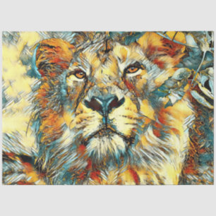 AnimalArt_Lion_20170607_by_JAMColors Tissuepapier