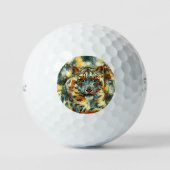 AnimalArt_Luipaard_001 Golfballen (Voorkant)