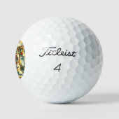AnimalArt_Luipaard_001 Golfballen (Logo)