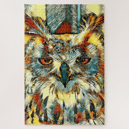 AnimalArt_Owl_20170905_by_JAMColors Legpuzzel (Verticaal)