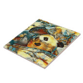 AnimalArt_Panda_002 Tegeltje (Zijkant)