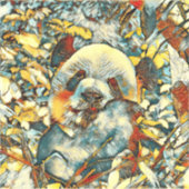 AnimalArt_Panda_012 Sticker (Voorkant)