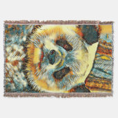 AnimalArt_Panda_014 Deken (Voorkant)