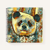 AnimalArt_Panda_014 Notitieboek (Voorkant)