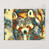 AnimalArt_RedPanda_002 Briefkaart (Voorkant)