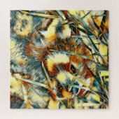 AnimalArt_RedPanda_003 Legpuzzel (Horizontaal)