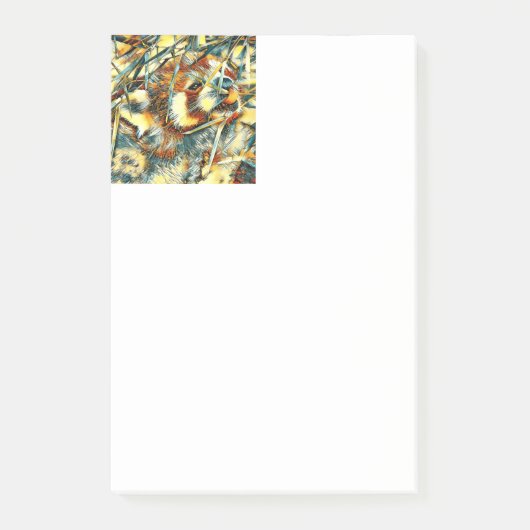 AnimalArt_RedPanda_003 Post-it® Notes (Voorkant)