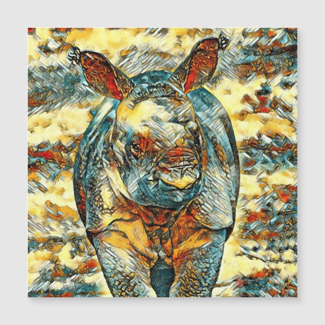 AnimalArt_Rhino_001 (Voorkant)