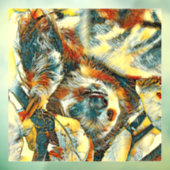 AnimalArt_Sloth_002 Raamsticker (Vel 3)