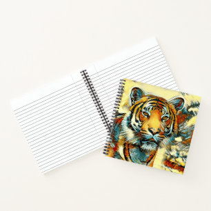 AnimalArt_Tiger_004 Notitieboek