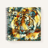 AnimalArt_Tiger_006 Notitieboek (Voorkant)