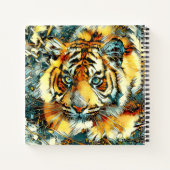 AnimalArt_Tiger_006 Notitieboek (Achterkant)