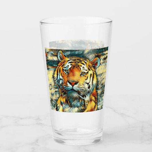 AnimalArt_Tiger_010 Glas (Voorkant)