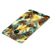 AnimalArt_Wolf_004 Magneet (Linkerzijde)