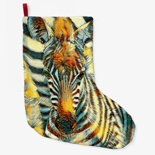 AnimalArt_Zebra_002 Grote Kerstsok