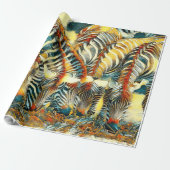 AnimalArt_Zebra_20170602_by_JAMColors Cadeaupapier (Uitgerold)