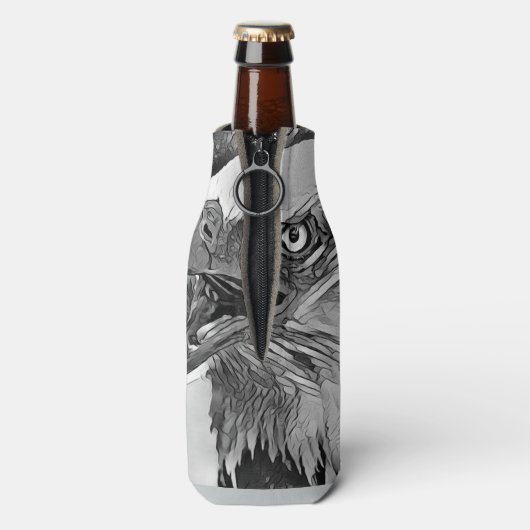 AnimalArtBW_Bird_002 Flesjeskoeler (Fles Achterkant)