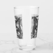 AnimalArtBW_Cat_003 Glas (Rechts)