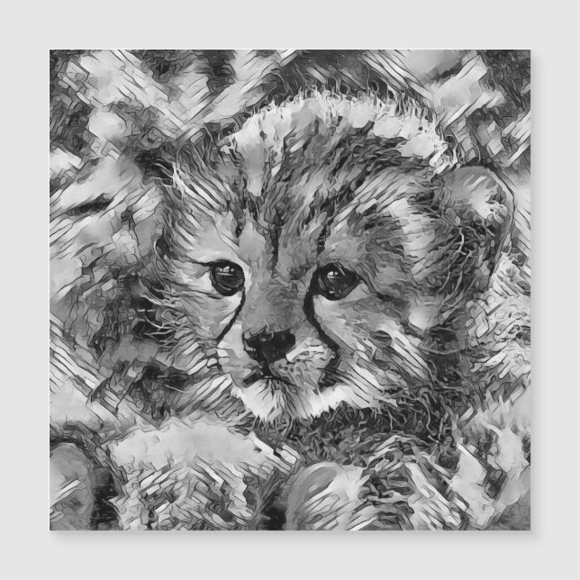 AnimalArtBW_Cheetah_001 (Voorkant)