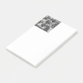 AnimalArtBW_Gorilla_002 Post-it® Notes (Schuin)