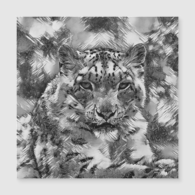AnimalArtBW_Leopard_001 (Voorkant)