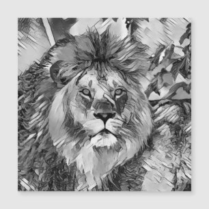 AnimalArtBW_Lion_008