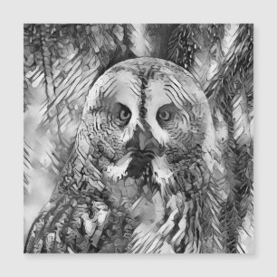 AnimalArtBW_Owl_001