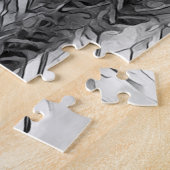 AnimalArtBW_Owl_001 Legpuzzel (Zijkant)