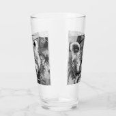 AnimalArtBW_RedPanda_003 Glas (Rechts)