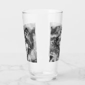 AnimalArtBW_Wolf_001 Glas (Links)