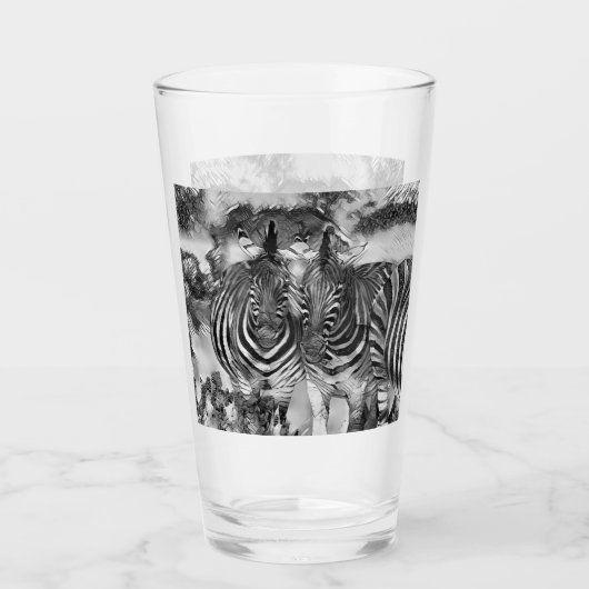 AnimalArtBW_Zebra_012 Glas (Voorkant)