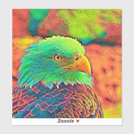 AnimalColor_Bird_008 Sticker (Vel)