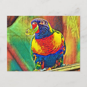 AnimalColor_Bird_07 Briefkaart