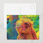 AnimalColor_Camel_07 Briefkaart (Voorkant / Achterkant)