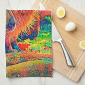 AnimalColor_Capybara_003 Theedoek (Quarter Fold)