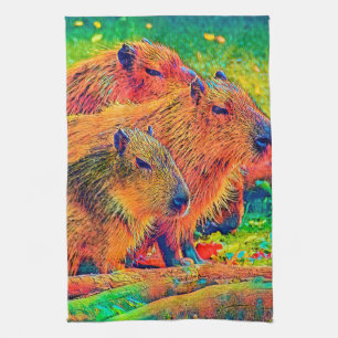AnimalColor_Capybara_003 Theedoek