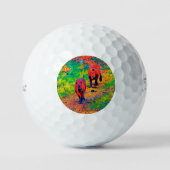 AnimalColor_Capybara_009 Golfballen (Voorkant)