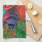 AnimalColor_Cat_008 Theedoek (Quarter Fold)