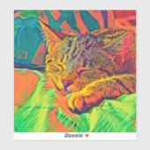 AnimalColor_Cat_07 Sticker (Vel)