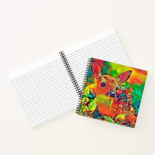AnimalColor_Deer_002 Notitieboek