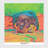 AnimalColor_Dog_002 Sticker (Vel)