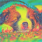 AnimalColor_Dog_017 Sticker (Voorkant)