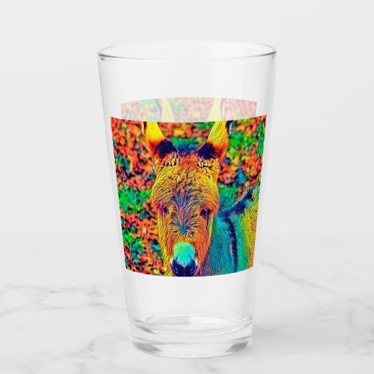 AnimalColor_Donkey_001 Glas (Voorkant)