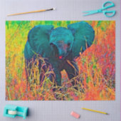 AnimalColor_Elephant_002_by_JAMColors Tissuepapier (Craft)