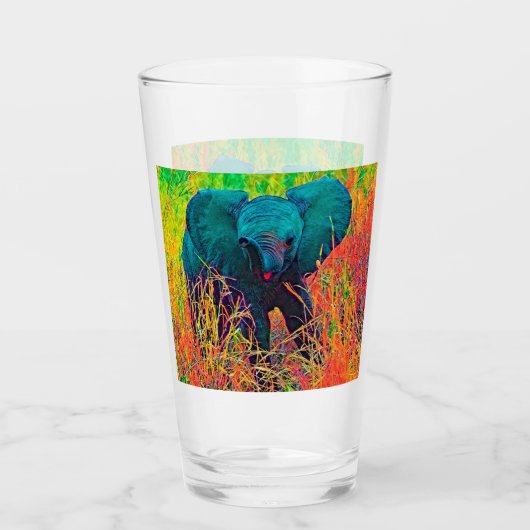 AnimalColor_Elephant_002 Glas (Voorkant)