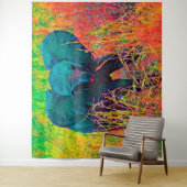 AnimalColor_Elephant_002 Wandkleed (In situ)