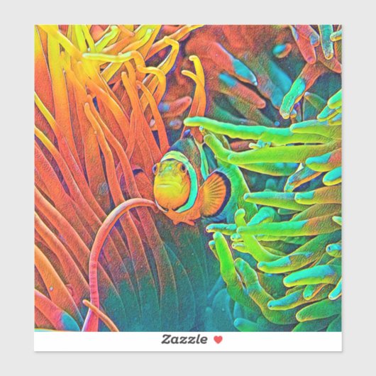 AnimalColor_Fish_001 Sticker (Vel)